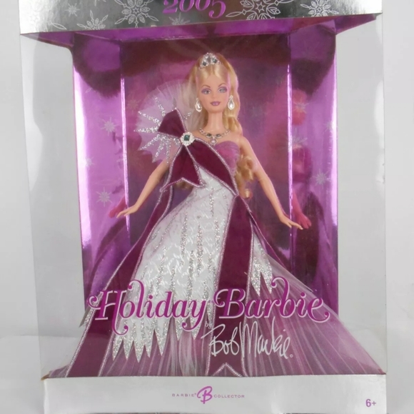 BOB MACKIE 2005 HOLIDAY BARBIE - Picture 1 of 4